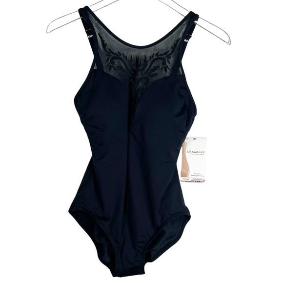 COCO REEF CONTOURS Shaping One Piece Swimwear Black 8/32 C - Picture 3 of 9